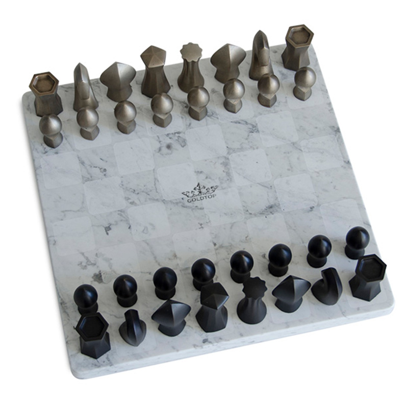 大理石のカスタム チェス盤