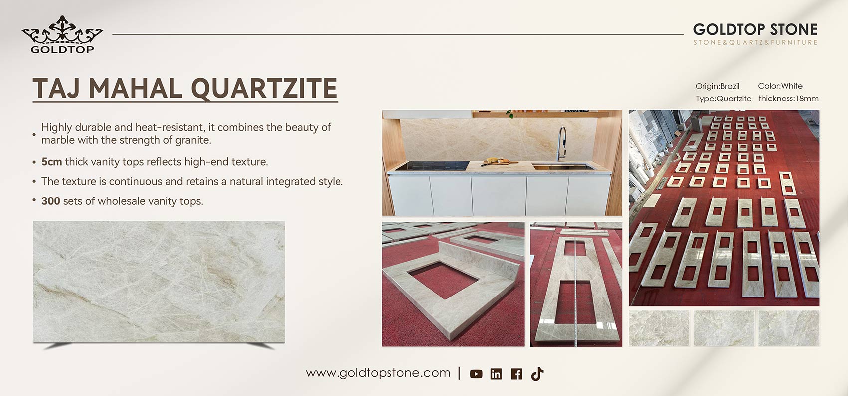 Taj Mahal Quartzite