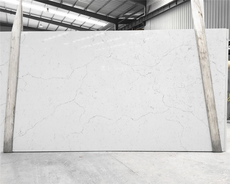 5043 Michelangelo White Calacatta Quartz Countertops