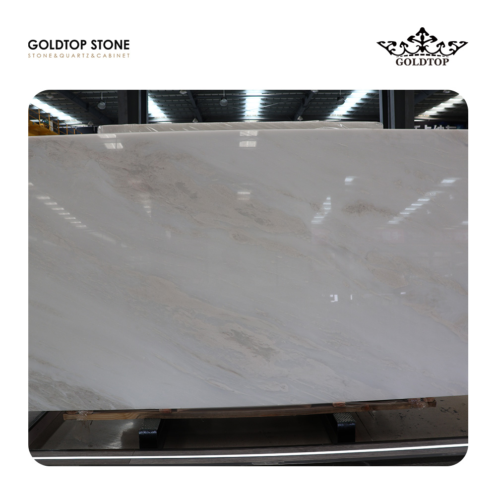 Nebula White Jade Marble Slabs & Tiles for Countertops