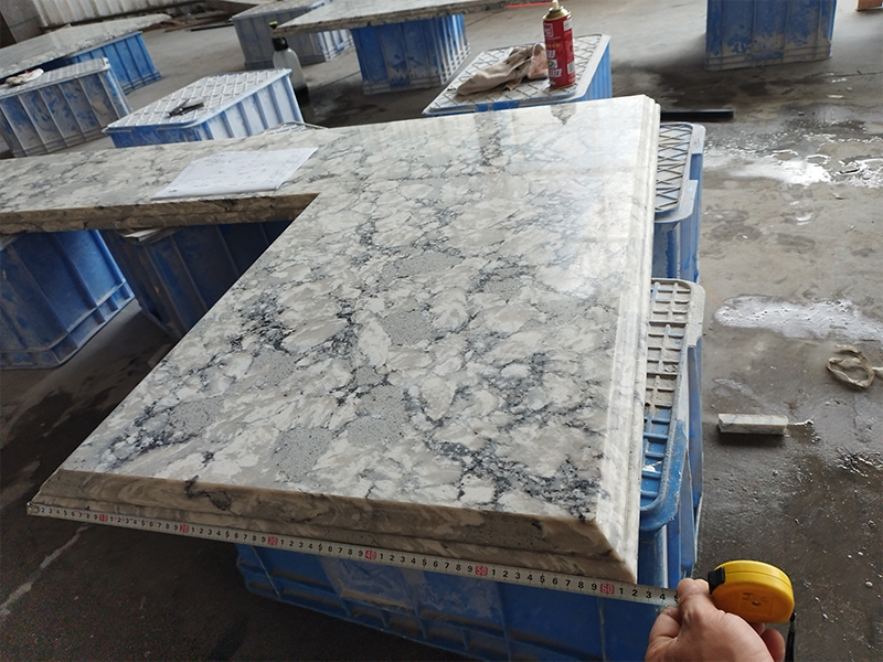 3088 Winky Sparkle Quartz Slabs Countertops Factory