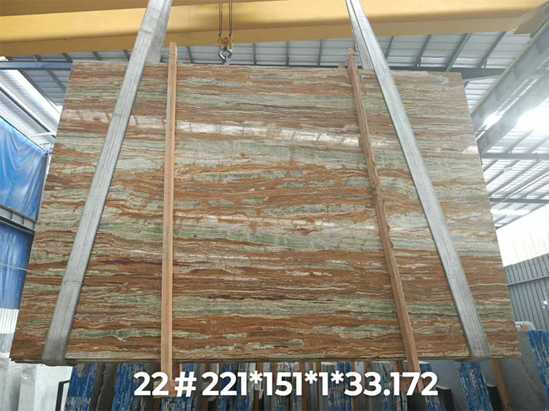 Pakistan Esmeraldo Onyx Slab For Bathroom Vanity Top/ Wall Tiles