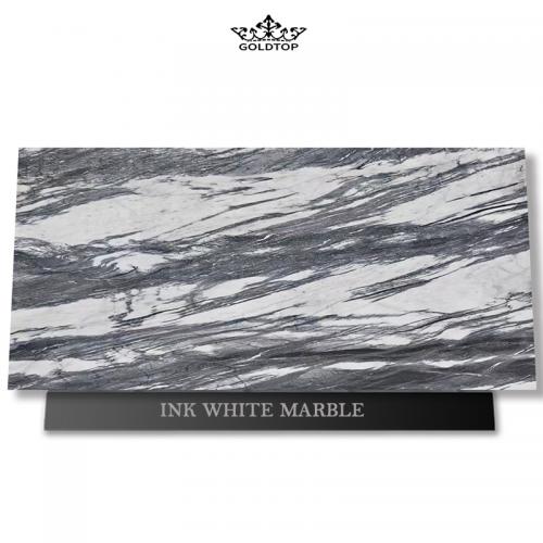 Ink White Marble