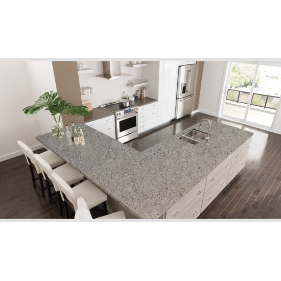 4078 Bianco Drif Marble Quartz