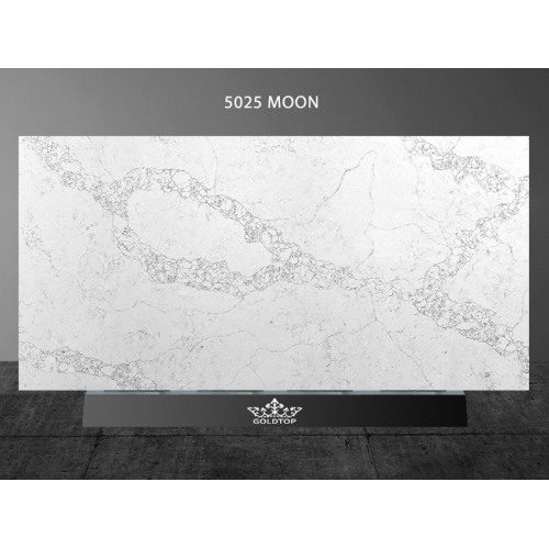 5025 Moon White Calacatta Quartz