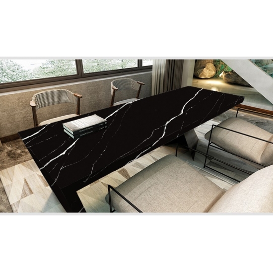 5064 Calacatta Black Quartz