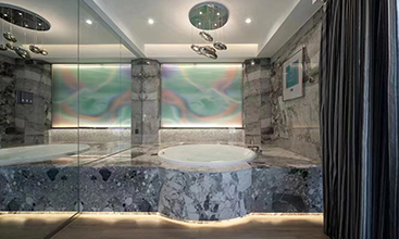 ゴールドトップ ストーン パンダ グレー コレクション